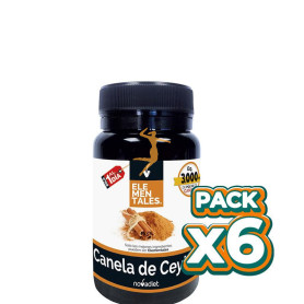 Pack 6x CANELA DE CEYLAN 30 CÁPSULAS NOVA DIET