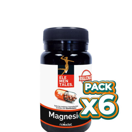 Pack 6x MAGNESIO 90 COMPRIMIDOS NOVA DIET