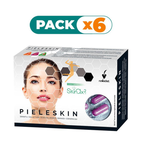 Pack 6x PIELESKIN 30 CÁPSULAS NOVA DIET