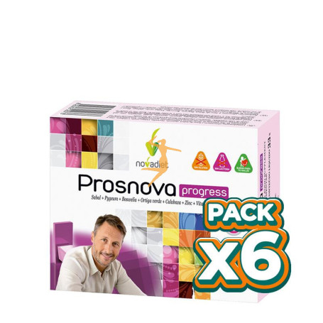 Pack 6x PROSNOVA PROGRESS 60 CÁPSULAS NOVADIET