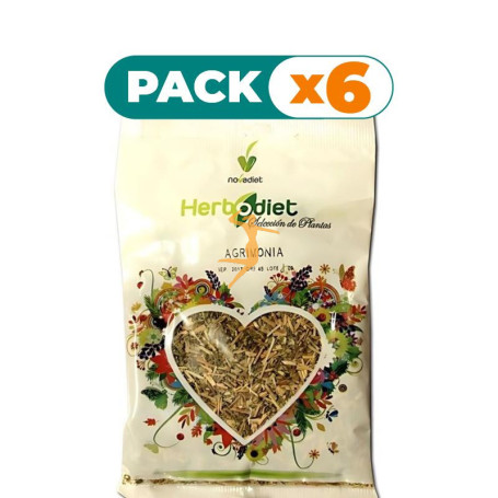 Pack 6x AGRIMONIA HOJAS 45 GR NOVA DIET