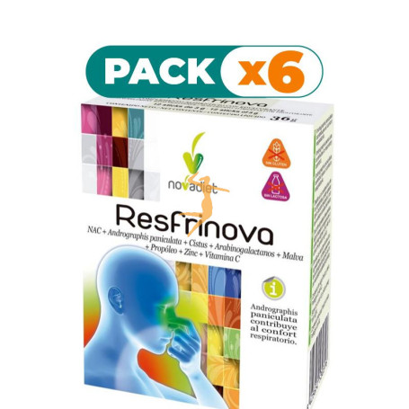 Pack 6x RESFRINOVA 12 STICKS NOVA DIET