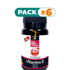 Pack 6x VITAMINA E 60 CÁPSULAS NOVA DIET