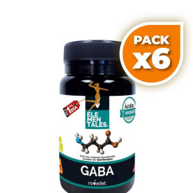 Pack 6x GABA 30 CÁPSULAS VEGETALES NOVA DIET