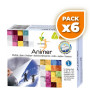 Pack 6x ANIMER 60 CÁPSULAS VEGETALES NOVA DIET