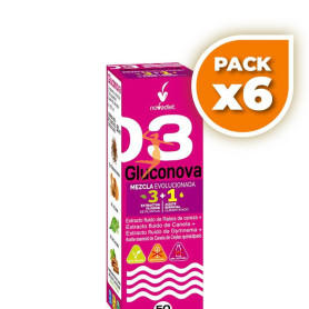 Pack 6x GLUCONOVA + ACEITE ESENCIAL DE CANELA 50 ML NOVA DIET