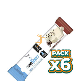 Pack 6x LINE SBELT STRACIATELLA BARRITA DE 35GR NOVA DIET