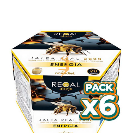 Pack 6x REGAL ABEJA ENERGIA 20 VIALES NOVA DIET