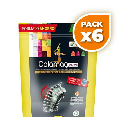 Pack 6x COLAMAG CALMAN 300GR NOVA DIET