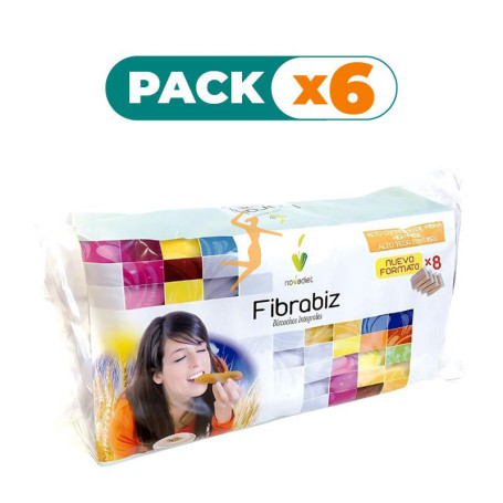 Pack 6x FIBRABIZ 400GR NOVA DIET