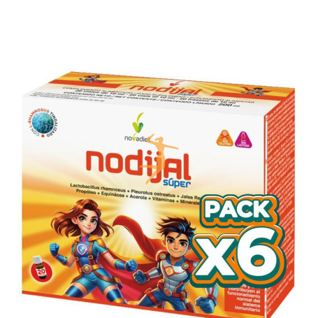 Pack 6x NODIJAL SUPER 20 VIALES NOVADIET