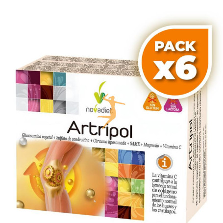 Pack 6x ARTRIPOL 60 CAPSULAS NOVADIET