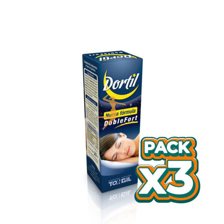 Pack 3x DORTIL DOBLEFORT 30Ml. TONGIL