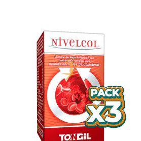 Pack 3x NIVELCOL 60 CÁPSULAS TONGIL