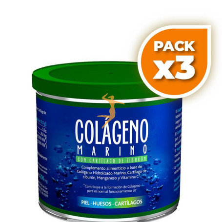 Pack 3x COLÁGENO MARINO 200Gr. TONGIL