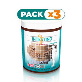 Pack 3x INTESTINO 250Gr. NUTRIORGANS