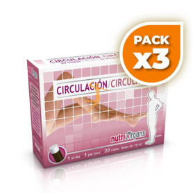 Pack 3x CIRCULACIÓN 20 VIALES NUTRIORGANS