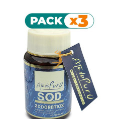Pack 3x SOD GLUTATION 30 CAPSULAS ESTADO PURO