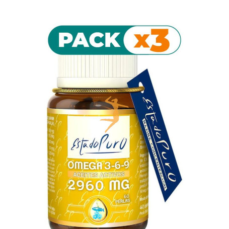 Pack 3x OMEGA 3-6-9 60 PERLAS TONGIL