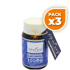 Pack 3x UBIQUINOL 100Mg. 30 PERLAS VEGETALES ESTADO PURO - TONGIL
