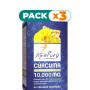 Pack 3x CÚRCUMA 10.000MG 40 CÁPSULAS VEGETALES ESTADO PURO
