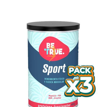 Pack 3x SPORT 400G BE TRUE - TONGIL