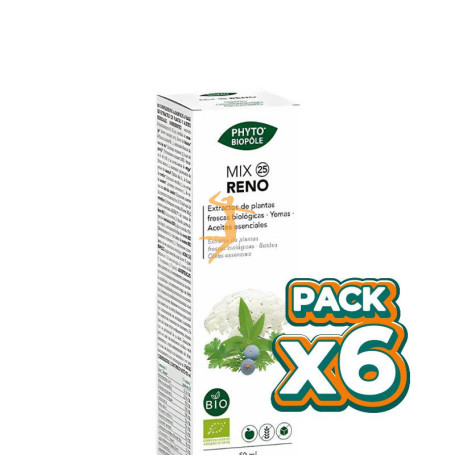 Pack 6x PHYTO-BIOPOLE MIX 25 RENO BIO 50ML INTERSA