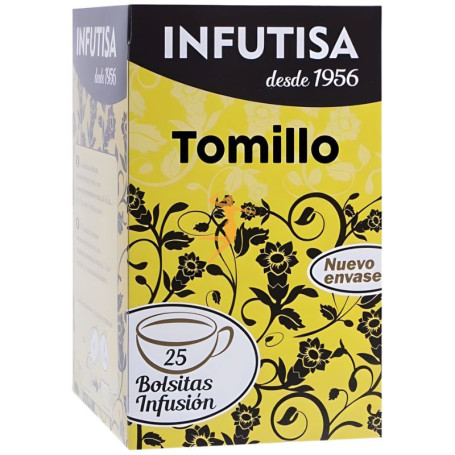 TOMILLO 25 FILTROS INFUTISA