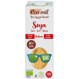 BEBIDA DE SOJA NATURE SIN AZÚCAR BIO 1L ECOMIL