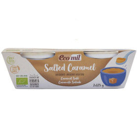 POSTRE DE CARAMELO SALADO BIO 2X125G ECOMIL