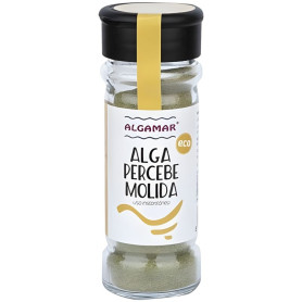 ALGA PERCEBE MOLIDA EN TARRO DE VIDRIO ESPECIERO 15G ALGAMAR