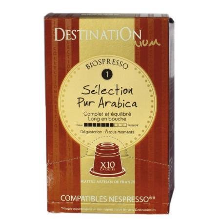 CAFE SELECCION Nº1 10 CAPSULAS DESTINATION
