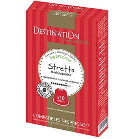 CAFE STRETTO ITALIANO Nº11 10 CAPSULAS DESTINATION