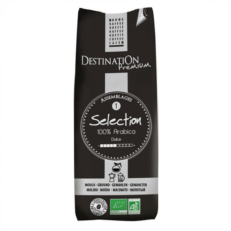CAFE MOLIDO EXPRESO 100% ARABICA BIO 250Gr. DESTINATION