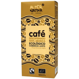 CAFÉ MOLIDO DESCAFEINADO BIO 250G ALTERNATIVA 3