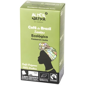 CÁPSULAS DE CAFÉ BRASIL SANTOS BIO 10 UNIDADES ALTERNATIVA 3