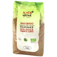 AZÚCAR DE CAÑA MASCOBADO FILIPINAS BIO 1KG ALTERNATIVA 3