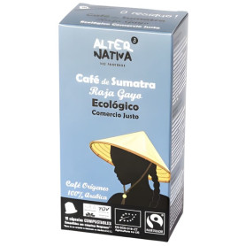 CÁPSULAS DE CAFÉ SUMATRA RAJA GAYO BIO 10 UNIDADES ALTERNATIVA 3