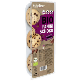 PANECILLOS PANINI CON CHOCOLATE SIN GLUTEN 180G SCHNITZER