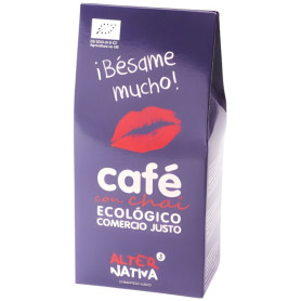CAFÉ CON CHAI ¡BÉSAME MUCHO! MOLIDO BIO 125G ALTERNATIVA 3