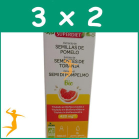 Pack 3x2 SEMILLAS DE POMELO BIO 100 Ml SUPERDIET