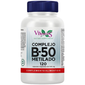 COMPLEJO B50 METILADO 120 CAPSULAS VBYOTICS