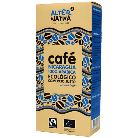 CAFÉ DE NICARAGUA MOLIDO BIO 250G ALTERNATIVA 3