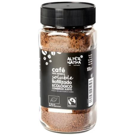 CAFÉ SOLUBLE LIOFILIZADO BIO 100G ALTERNATIVA 3