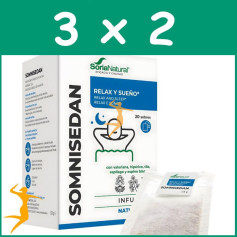 PACK 3X2 NATUSOR 07 SOMNISEDÁN INFUSIONES SORIA NATURAL