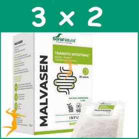 PACK 3X2 NATUSOR 18 MALVASEN INFUSIONES SORIA NATURAL