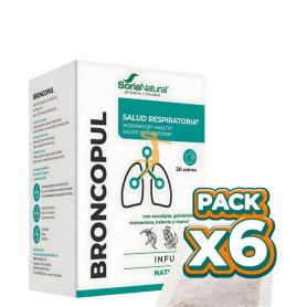 Pack 6x NATUSOR 25 BRONCOPUL INFUSIONES SORIA NATURAL