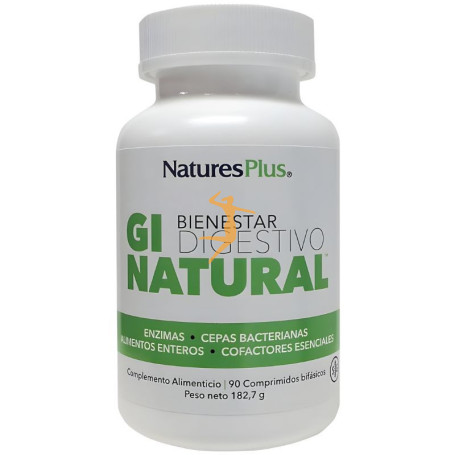 GI NATURAL 90 COMPRIMIDOS NATURES PLUS