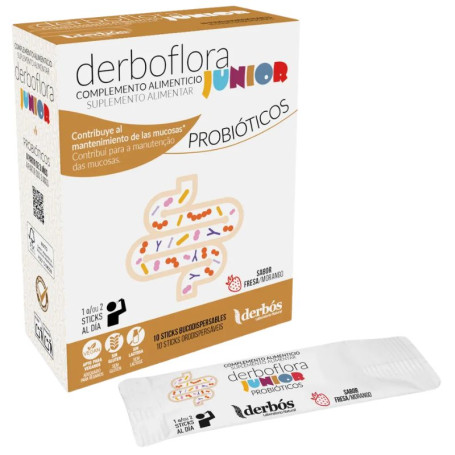 DERBOFLORA JUNIOR 10 STICKS DERBOS