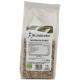 PIPAS DE GIRASOL PELADAS 250G BIOLABRADOR